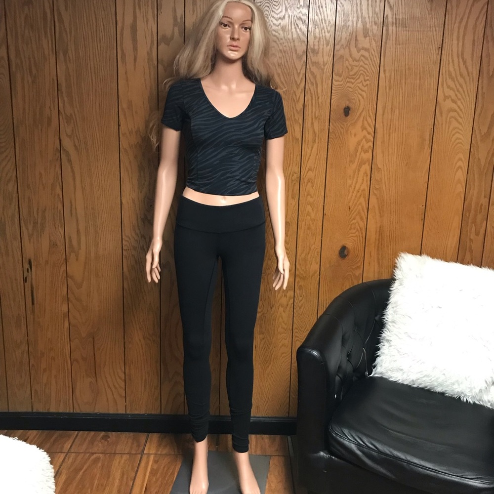 Lululemon" Wunder Under Pant. Black - Picture 4 of 13